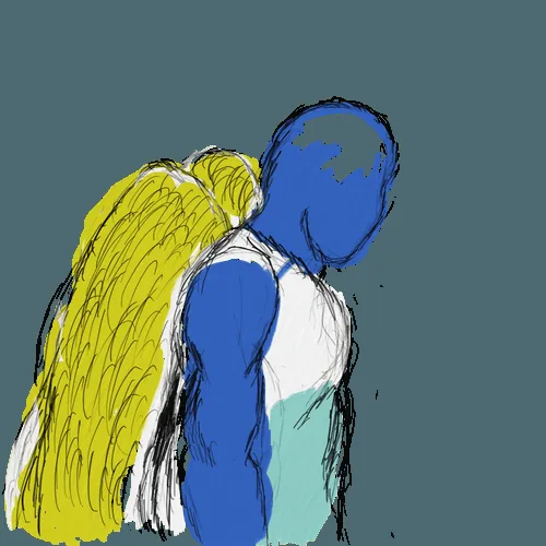 Blue Angel, 2024, by 2221b