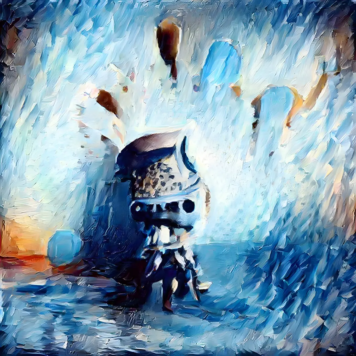 Winter, 2025, original fine art by 2221b